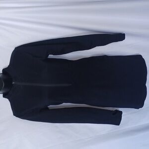 OQQ Sexy Bodycon Dress, ribbed, front zip, fits like medium, but sz says xl